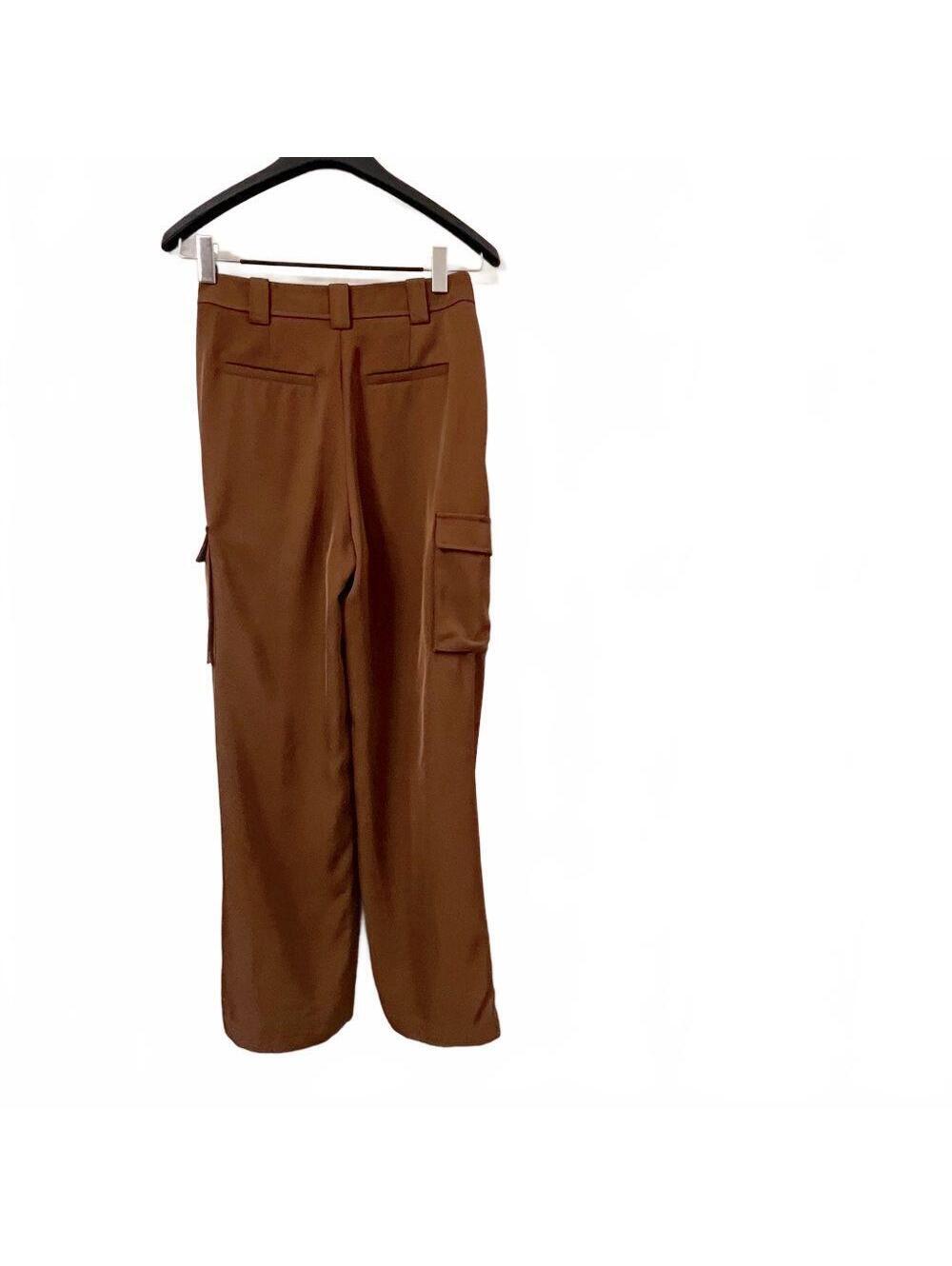 NWOT Rails Harlow Cargo Pant Relaxed Military  Henna Trouser Baggy Size 2 XS - Picture 10 of 16